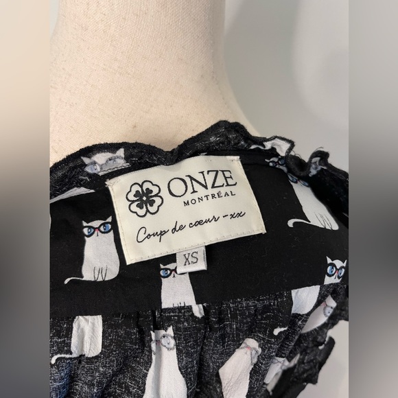 Onze Montreal Cat print dress - Picture 7 of 8